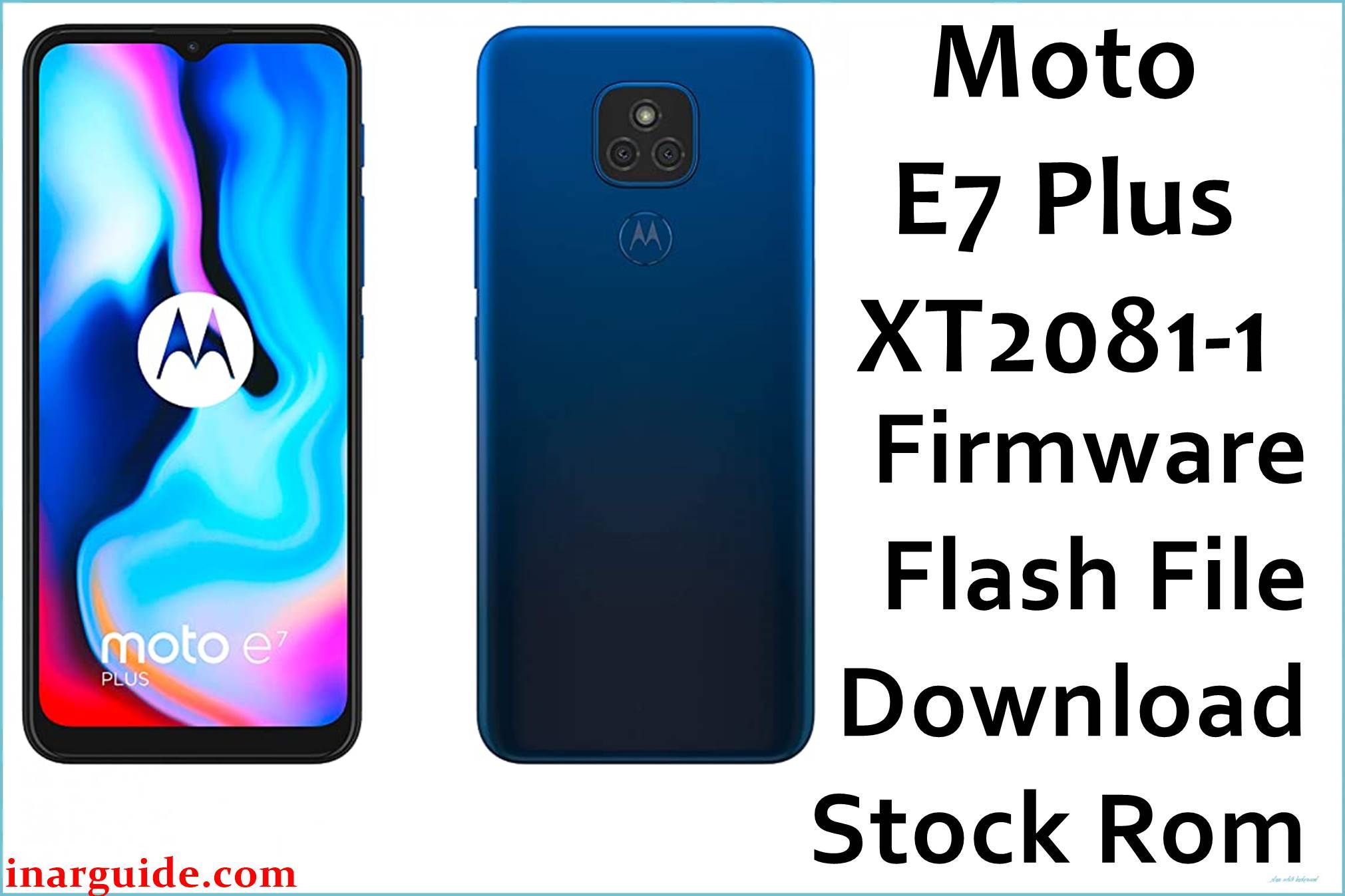 Motorola Moto E7 Plus XT2081-1