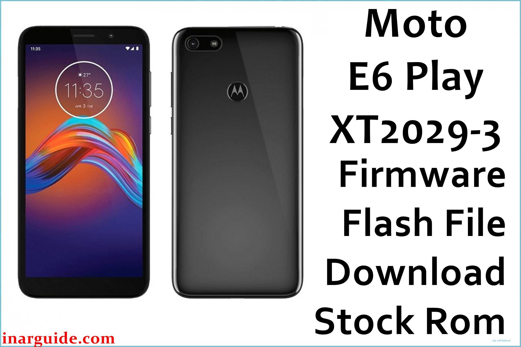 Motorola Moto E6 Play XT2029-3