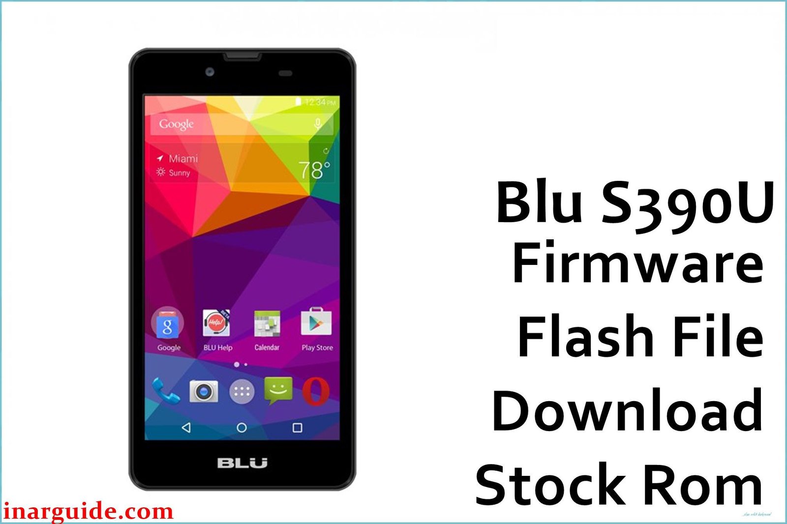 Blu S390U