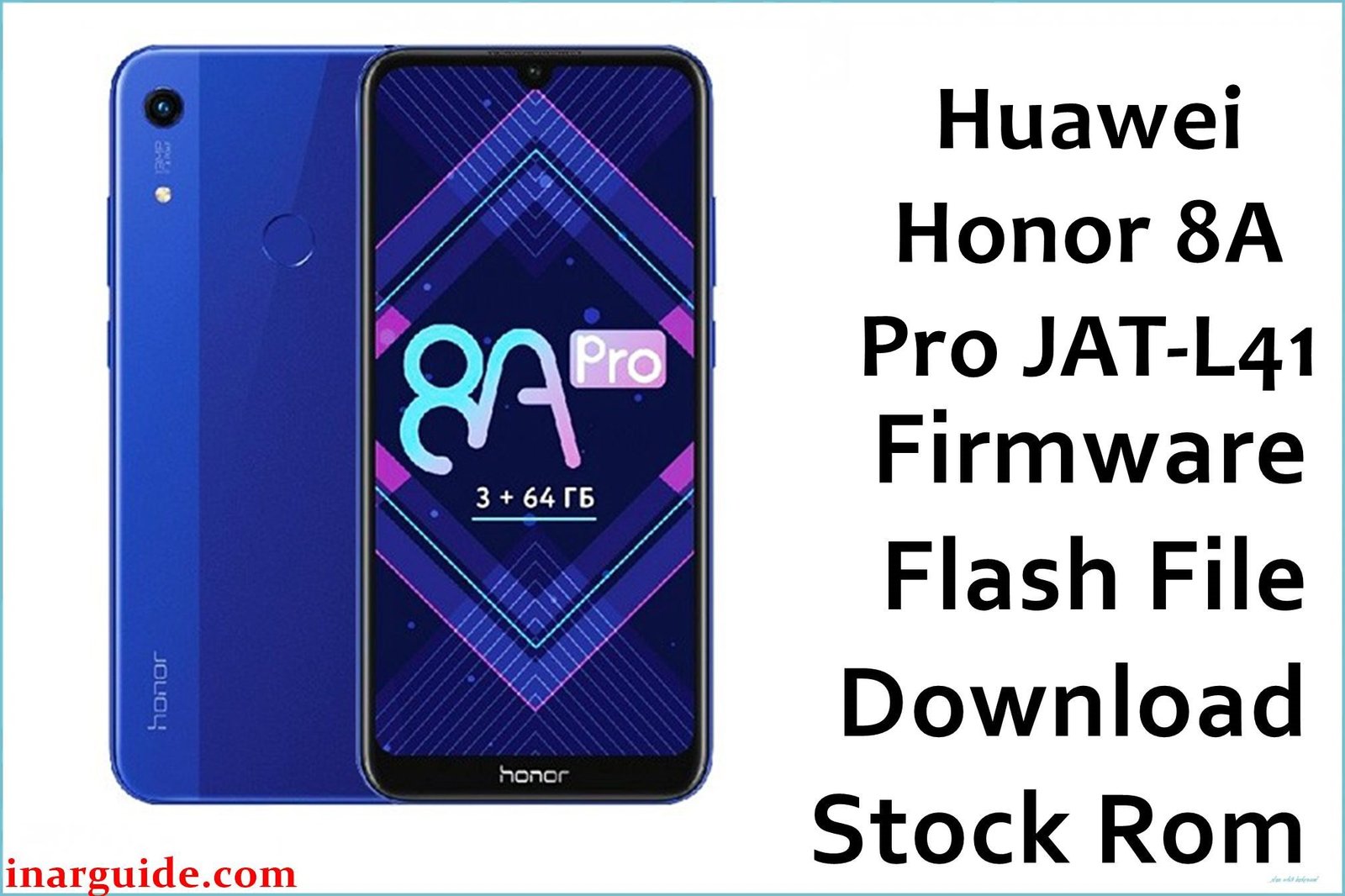 Huawei Honor 8A Pro JAT L41