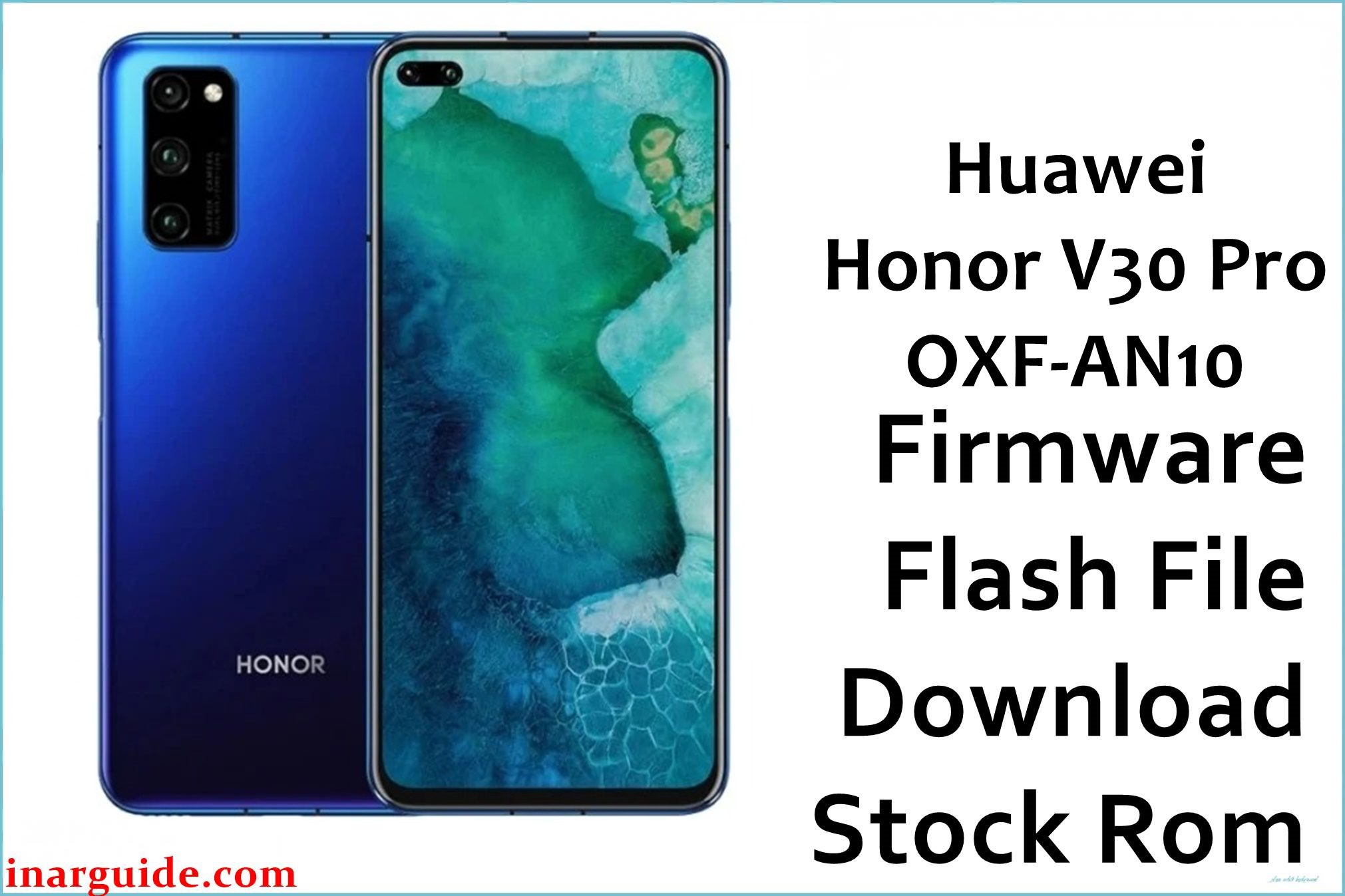 Huawei Honor V30 Pro OXF AN10