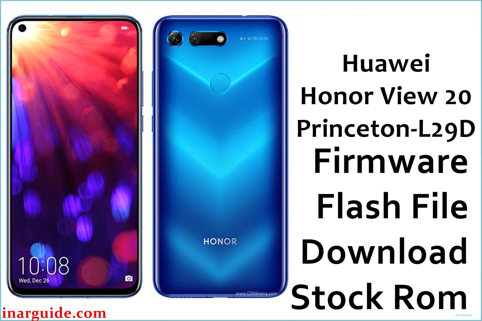 Huawei Honor View 20 Princeton L29D
