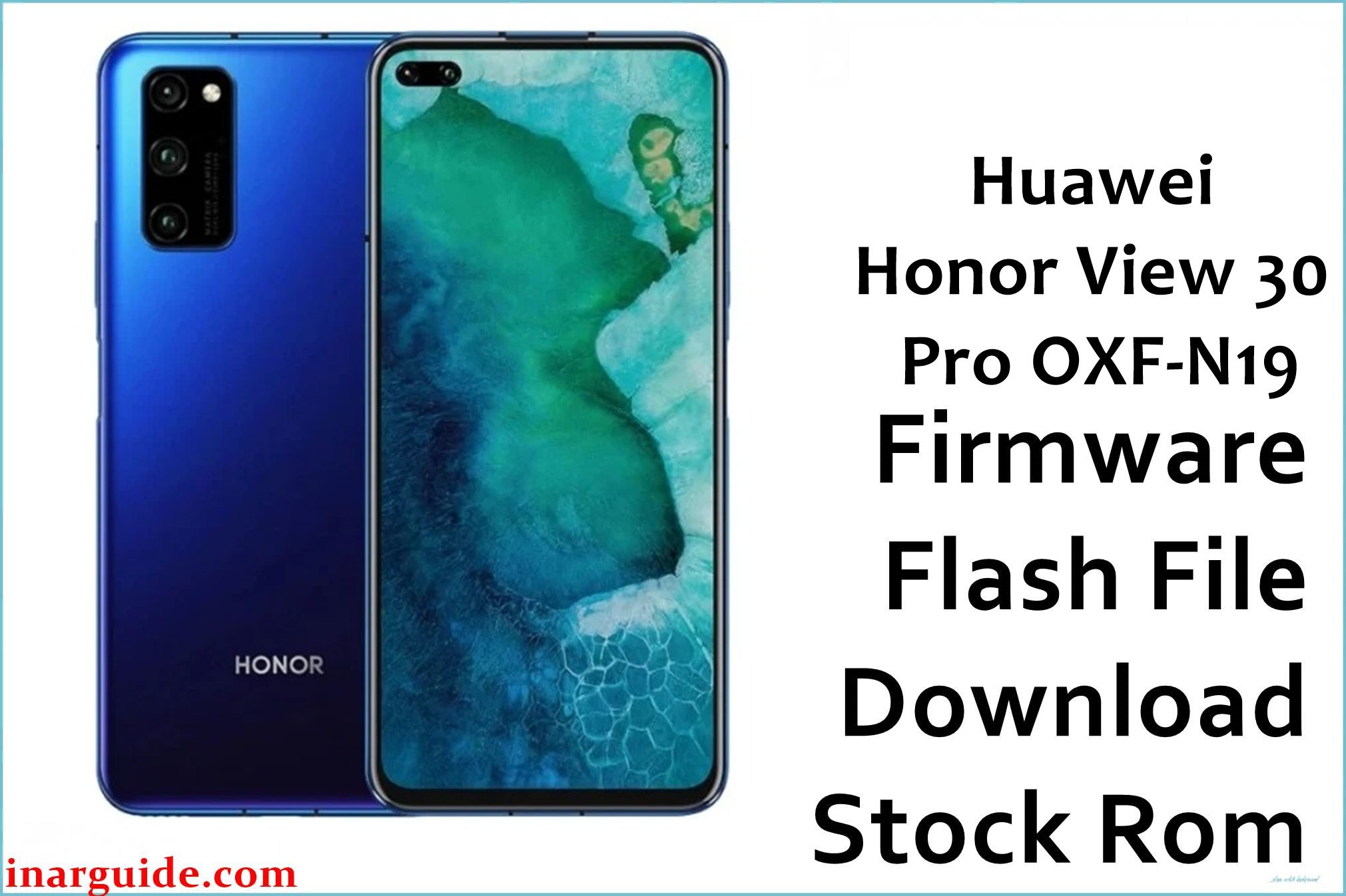 Huawei Honor View 30 Pro OXF N19