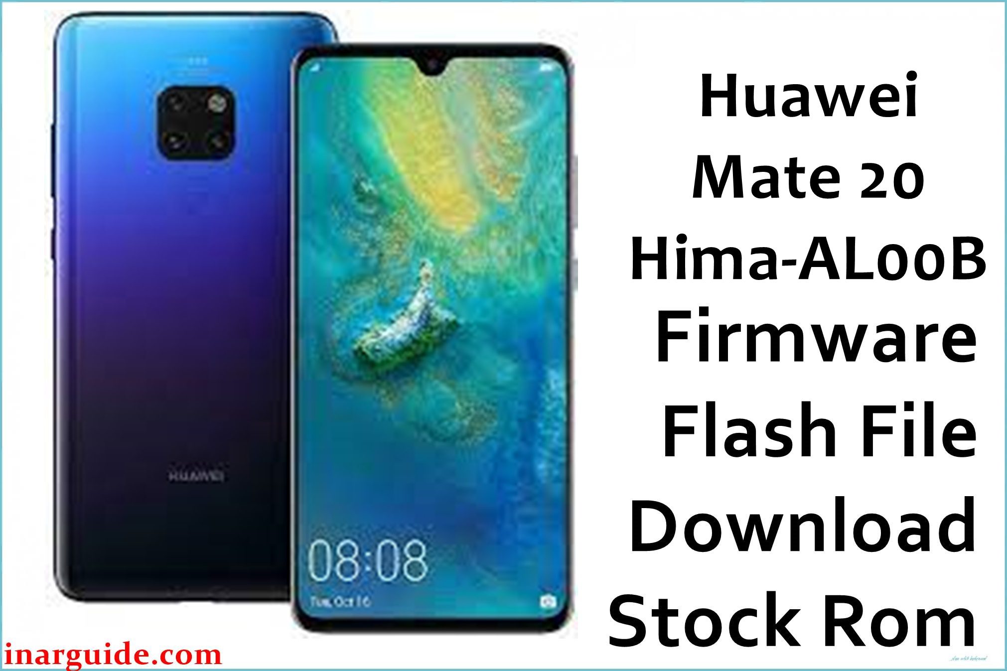 Huawei Mate 20 Hima AL00B