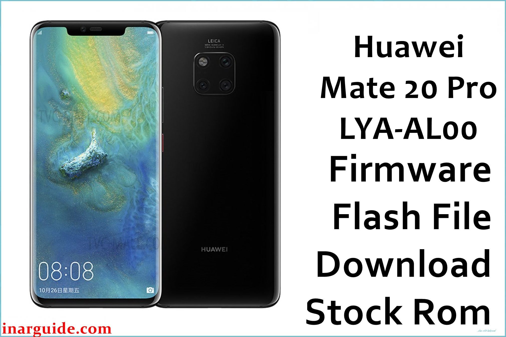 Huawei Mate 20 Pro LYA AL00