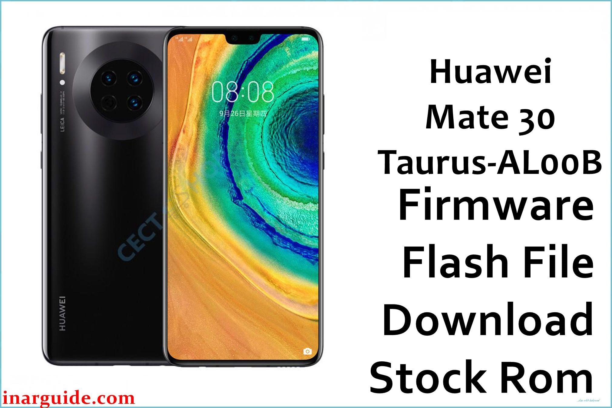 Huawei Mate 30 Taurus AL00B