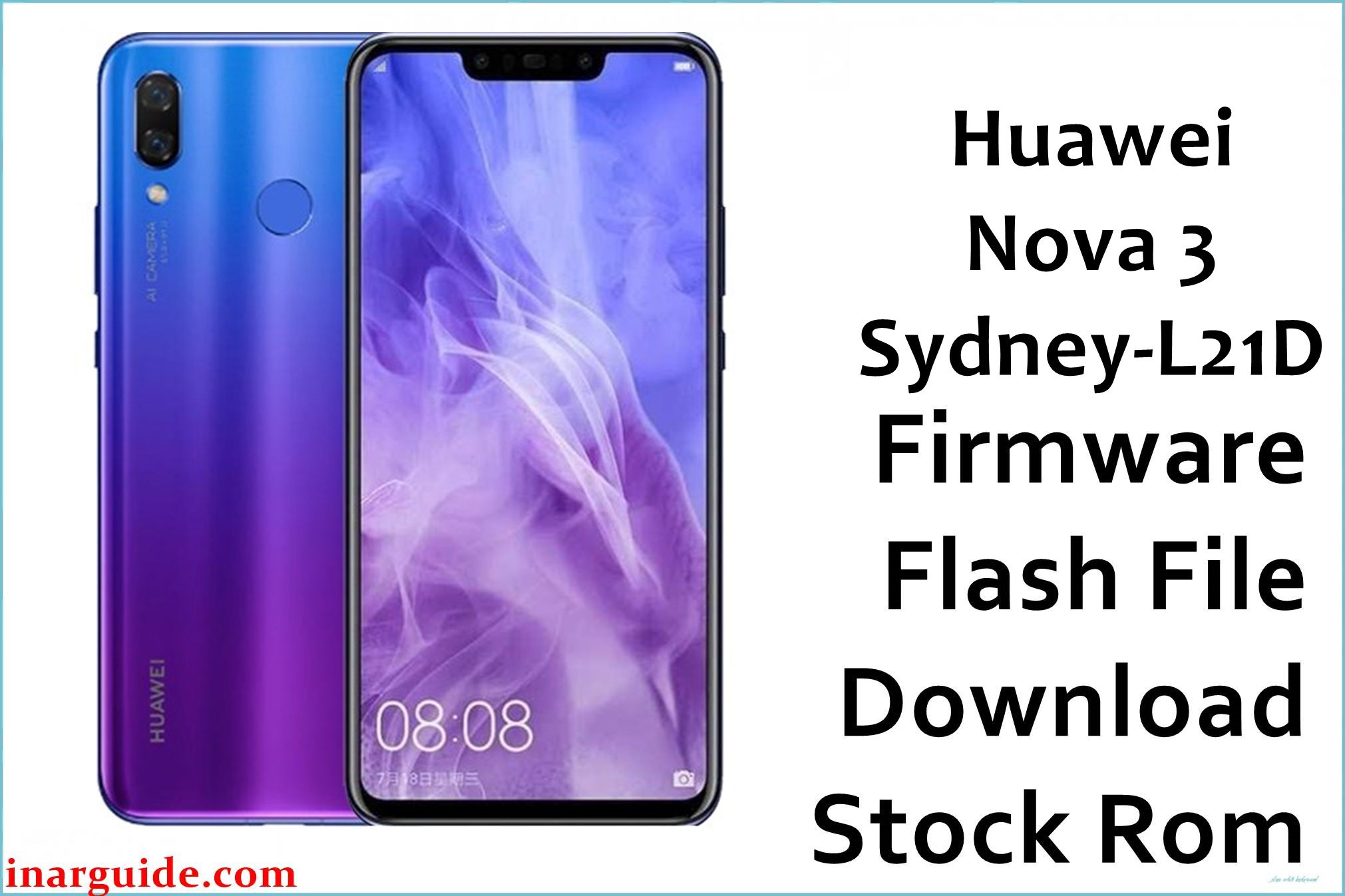 Huawei Nova 3 Sydney L21D