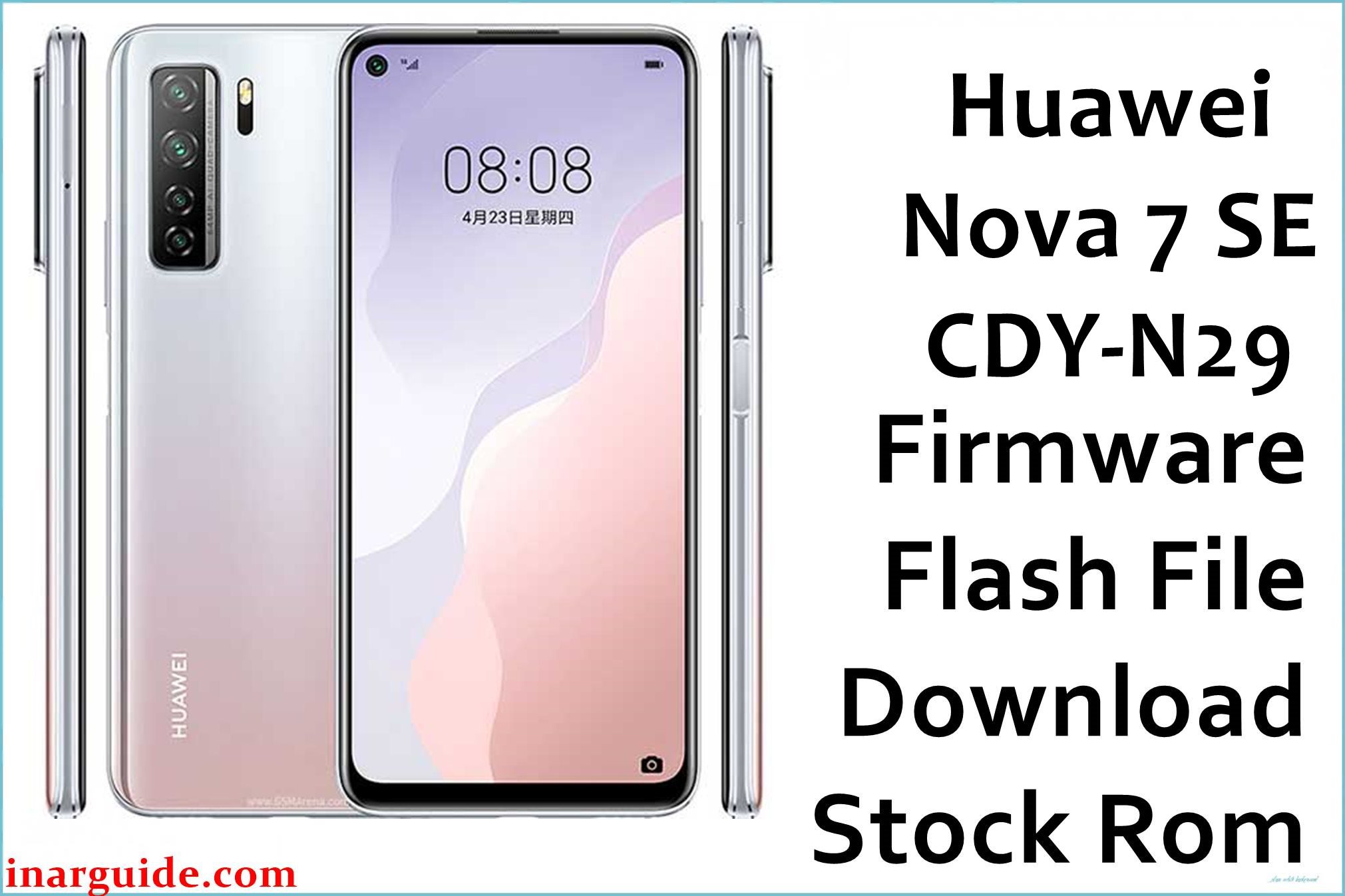 Huawei Nova 7 SE CDY N29