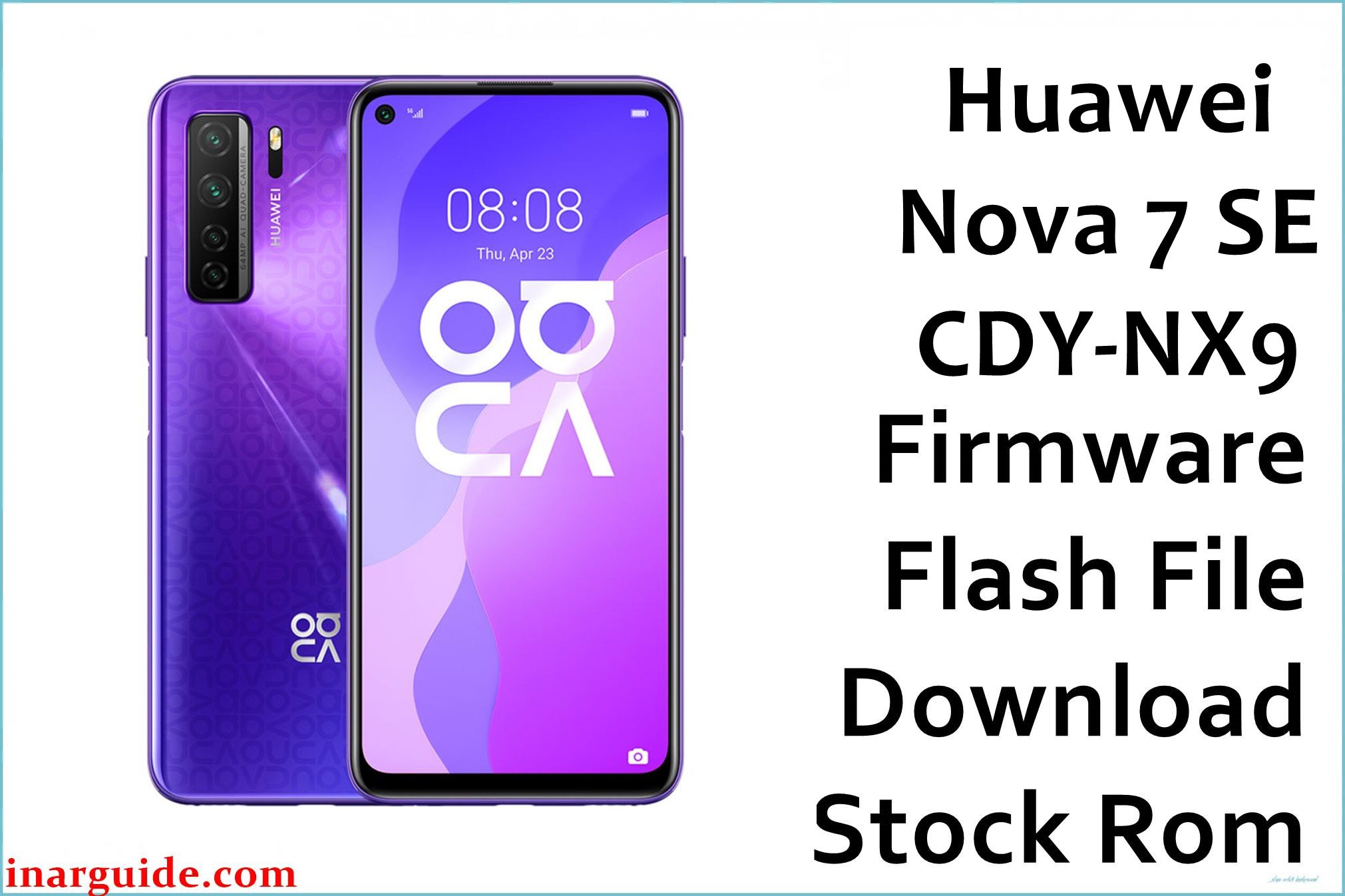 Huawei Nova 7 SE CDY NX9
