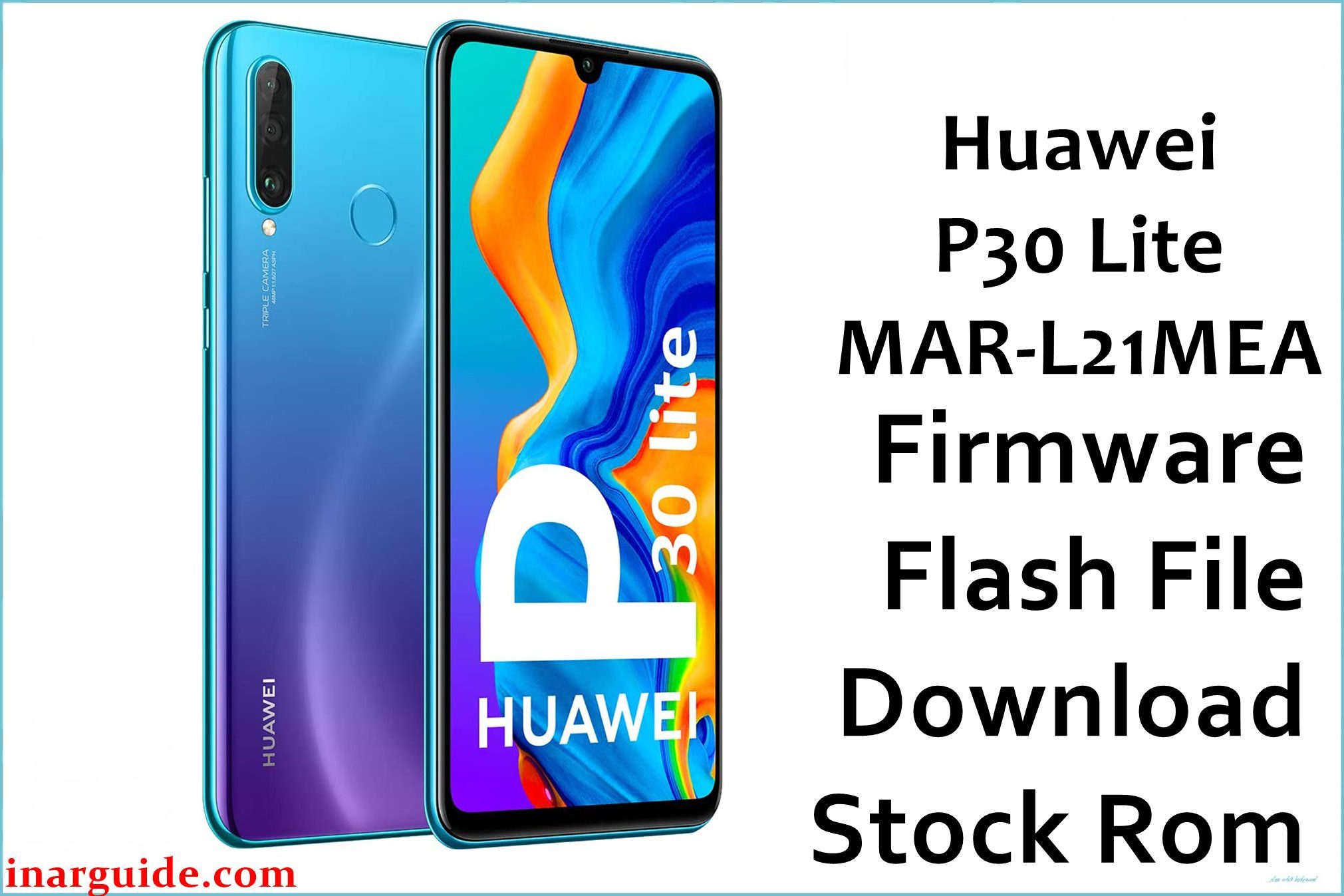 Huawei P30 Lite MAR L21MEA