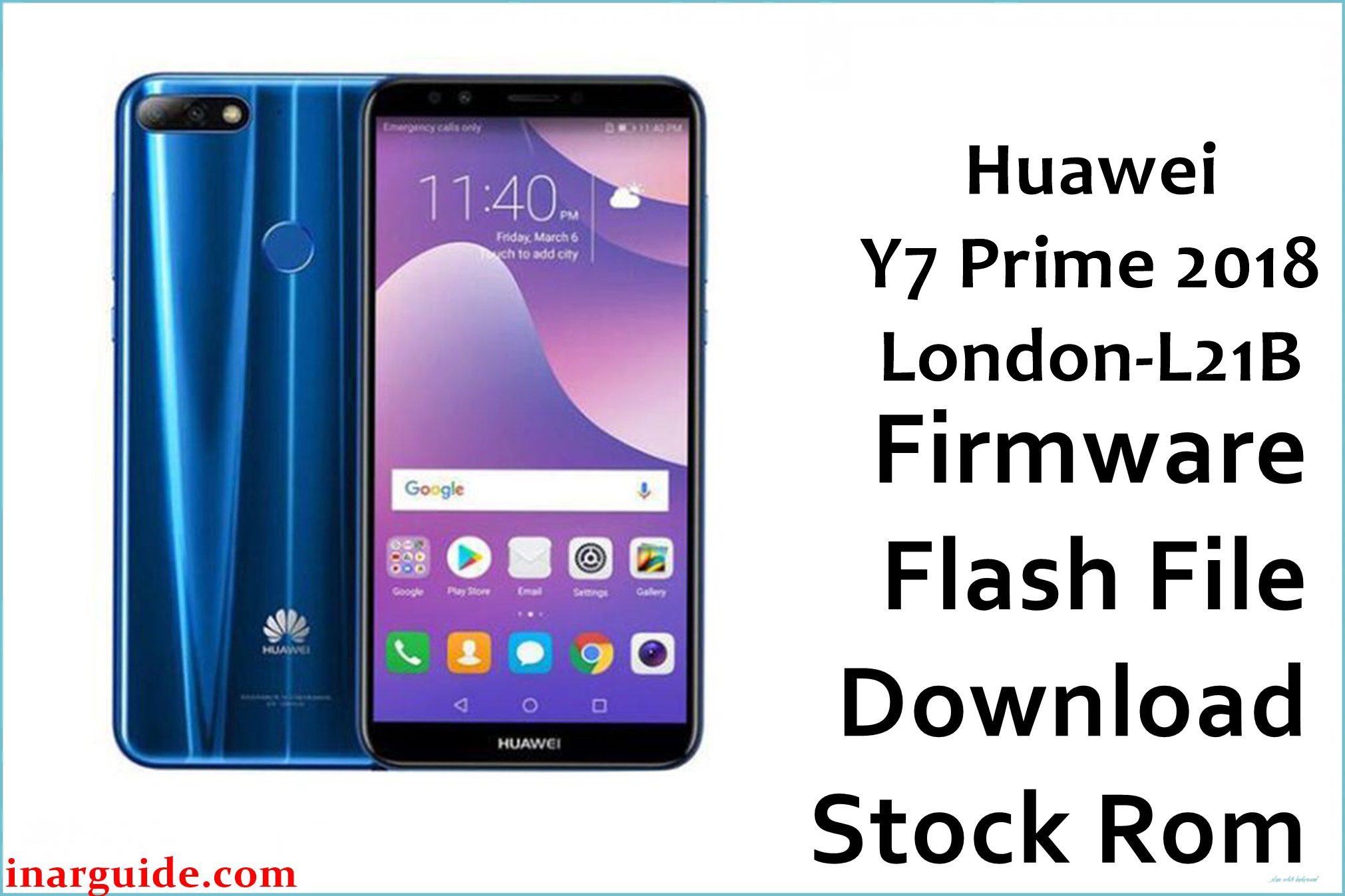 Huawei Y7 Prime 2018 London L21B