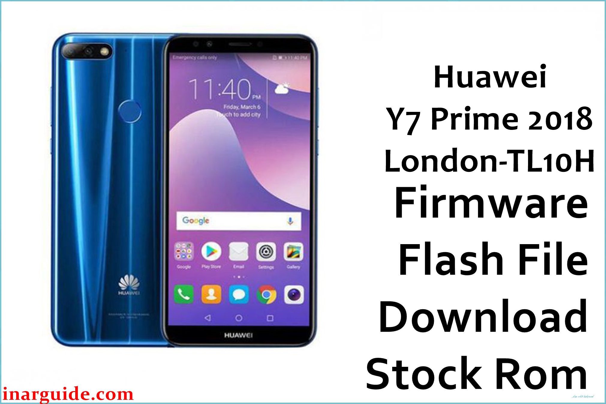 Huawei Y7 Prime 2018 London TL10H