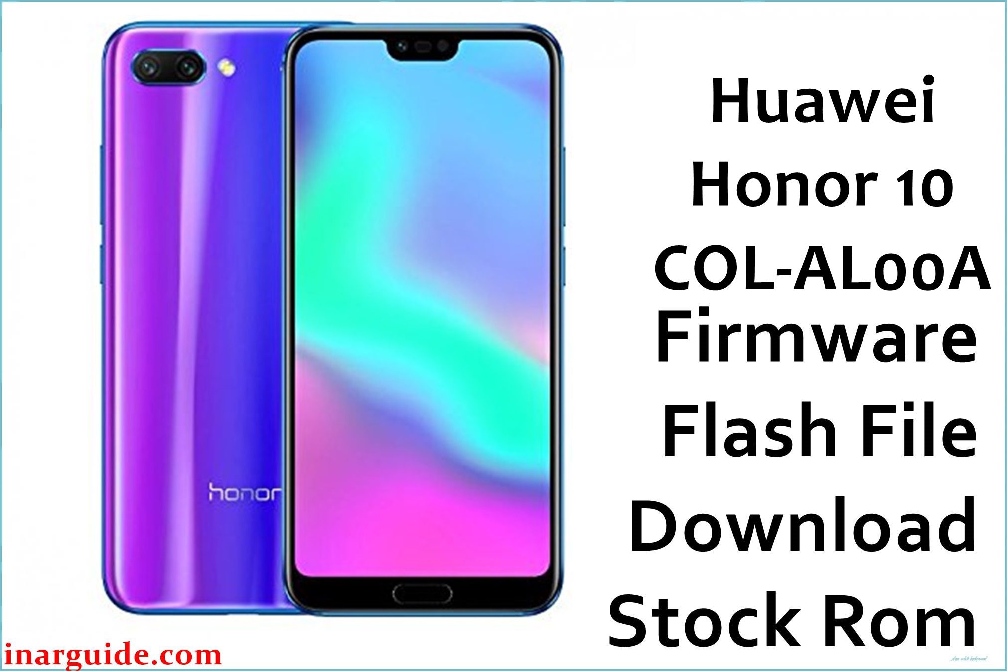 Huawei Honor 10 COL AL00A