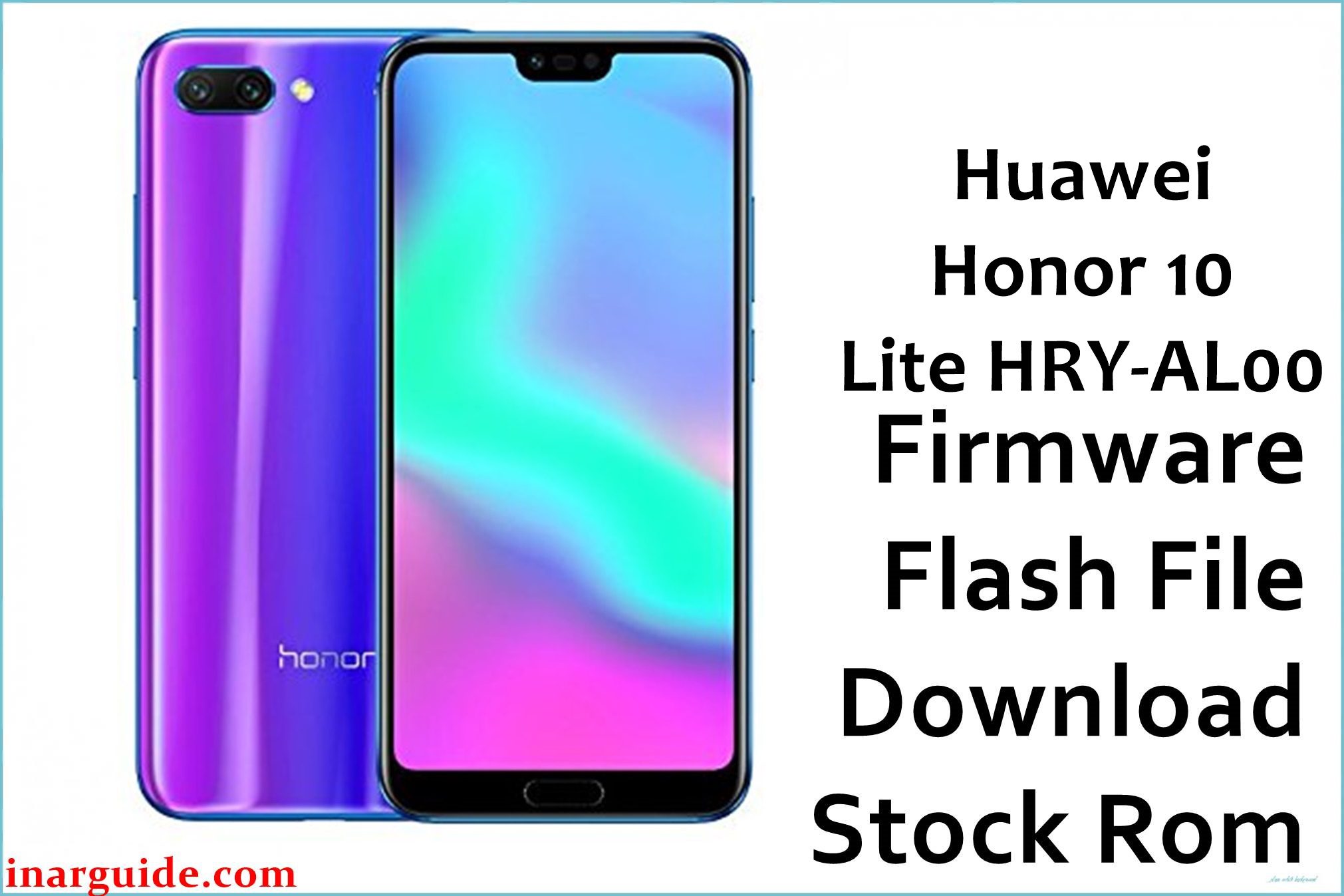 Huawei Honor 10 Lite HRY AL00 1