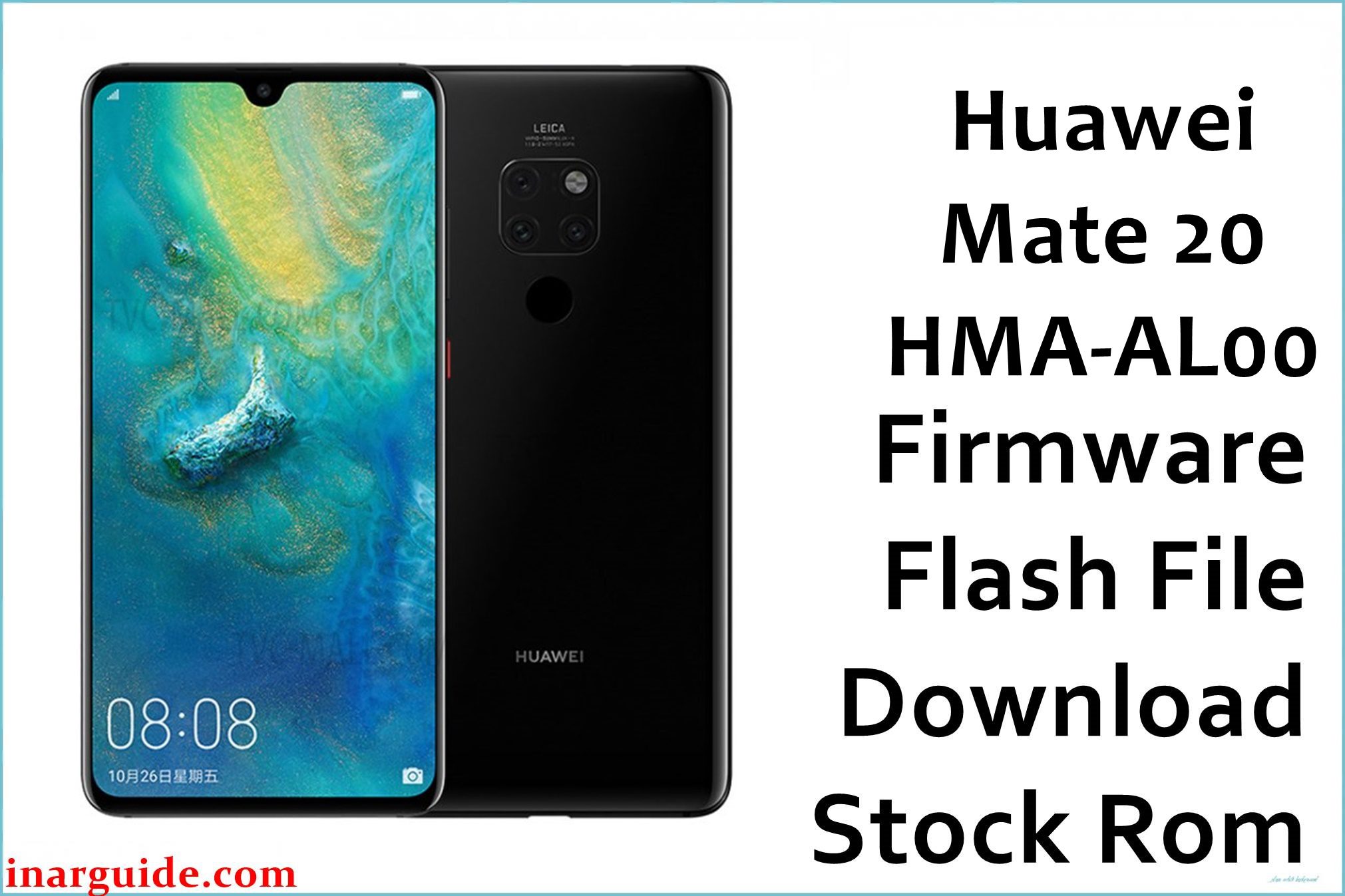 Huawei Mate 20 HMA AL00