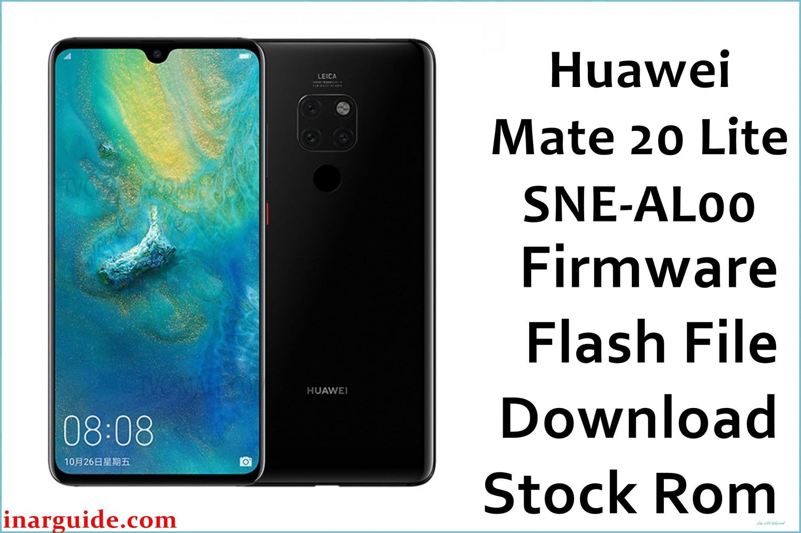 Huawei Mate 20 Lite SNE AL00