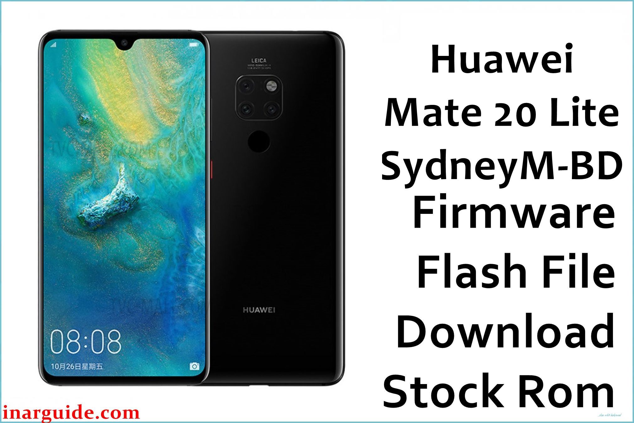 Huawei Mate 20 Lite SydneyM BD