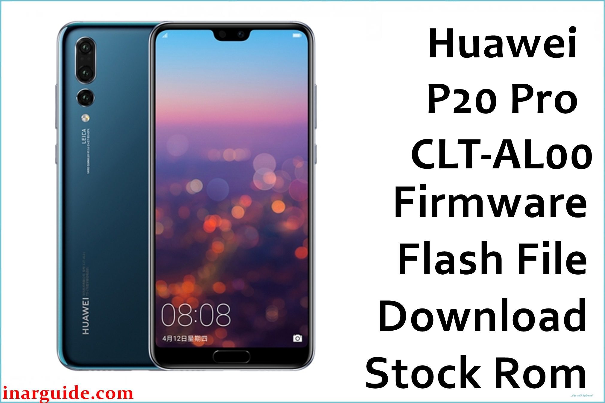 Huawei P20 Pro CLT AL00