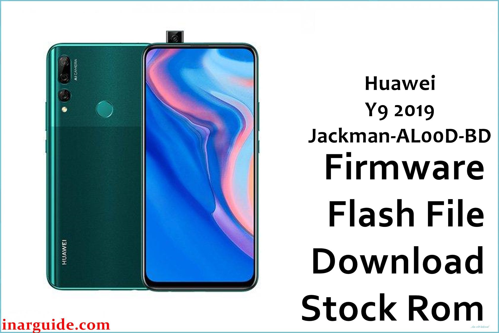Huawei Y9 2019 Jackman AL00D BD