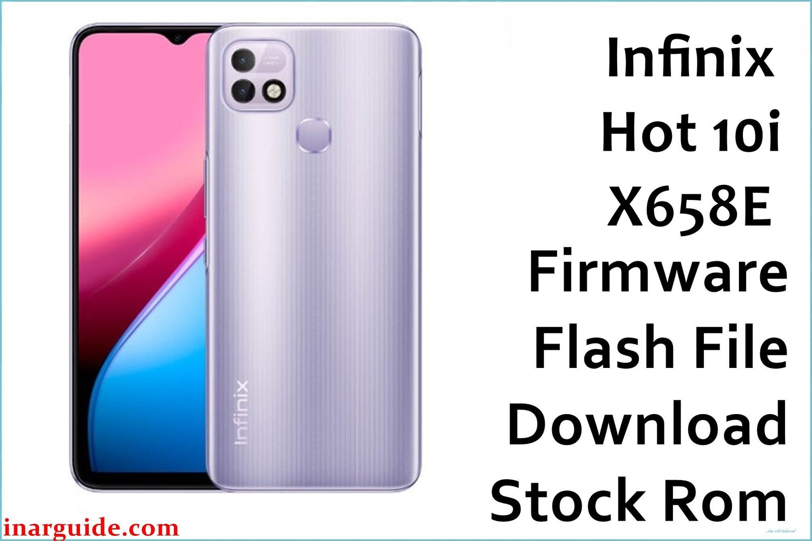 Infinix Hot 10i X658E