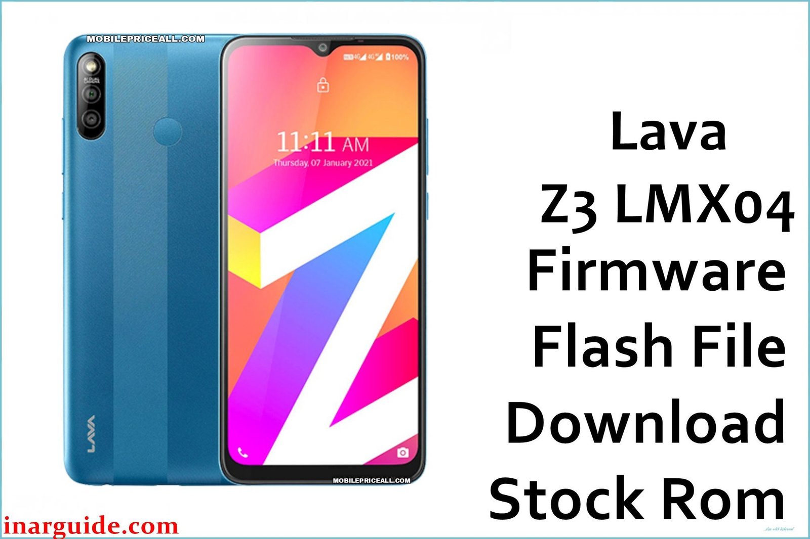 Lava Z3 LMX04