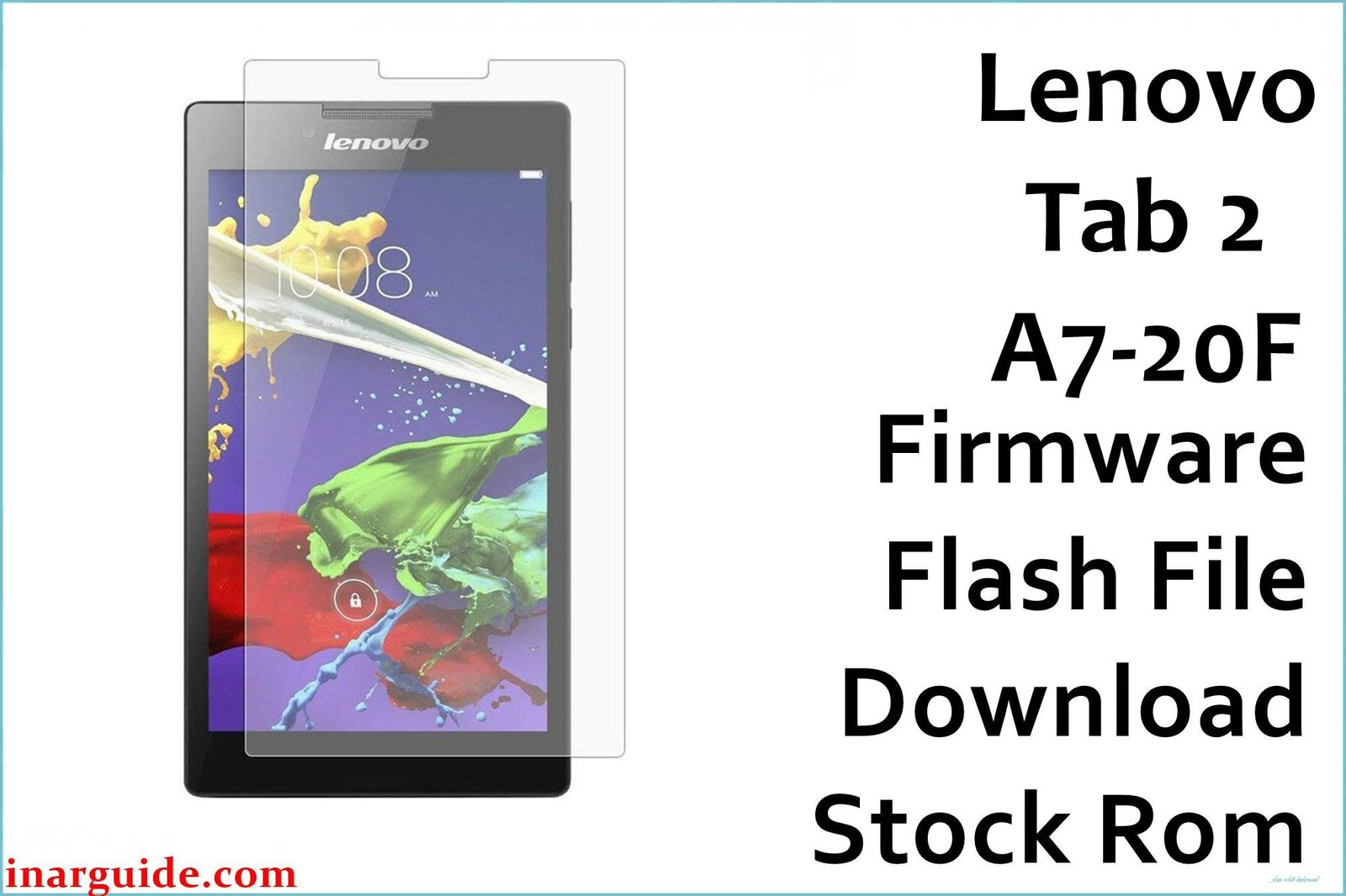lenovo tab 2 a7 10f firmware