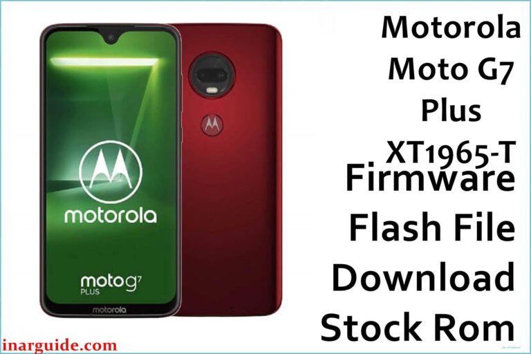 Motorola Moto G7 Plus XT1965-T Firmware Flash File Download [Stock Rom]