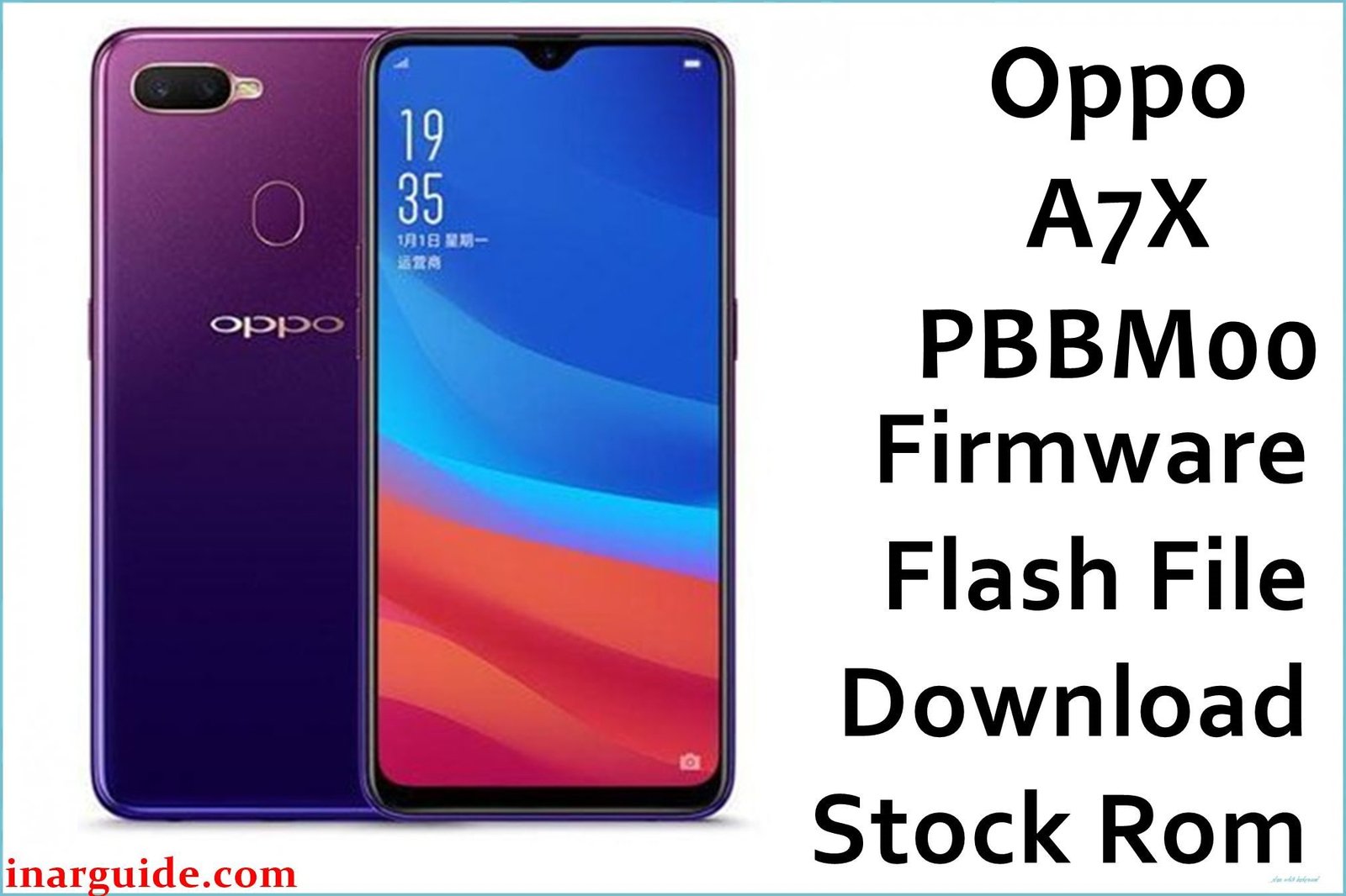 Oppo A7X PBBM00