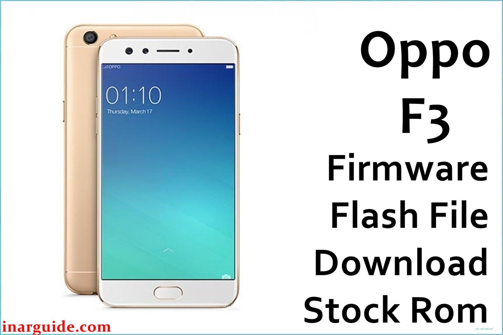 Oppo F3 CPH1701 Firmware