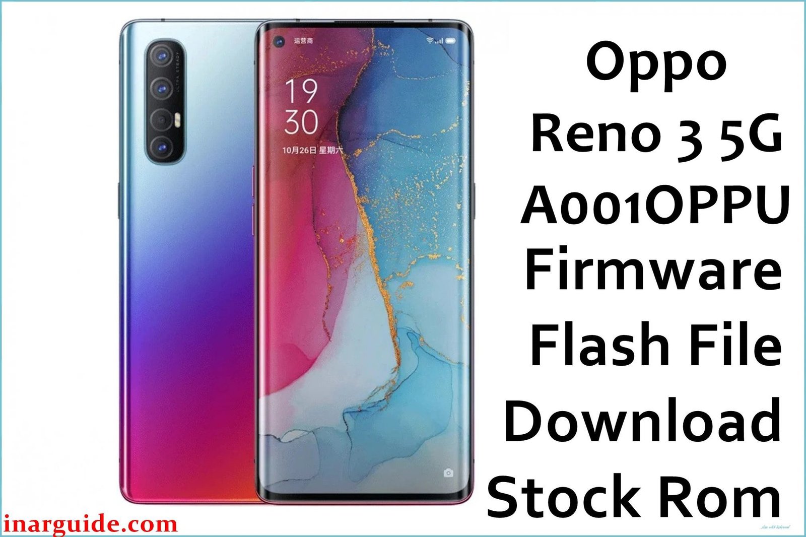 Oppo Reno 3 5G A001OPPU