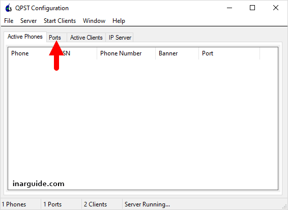 qpst ports configuration