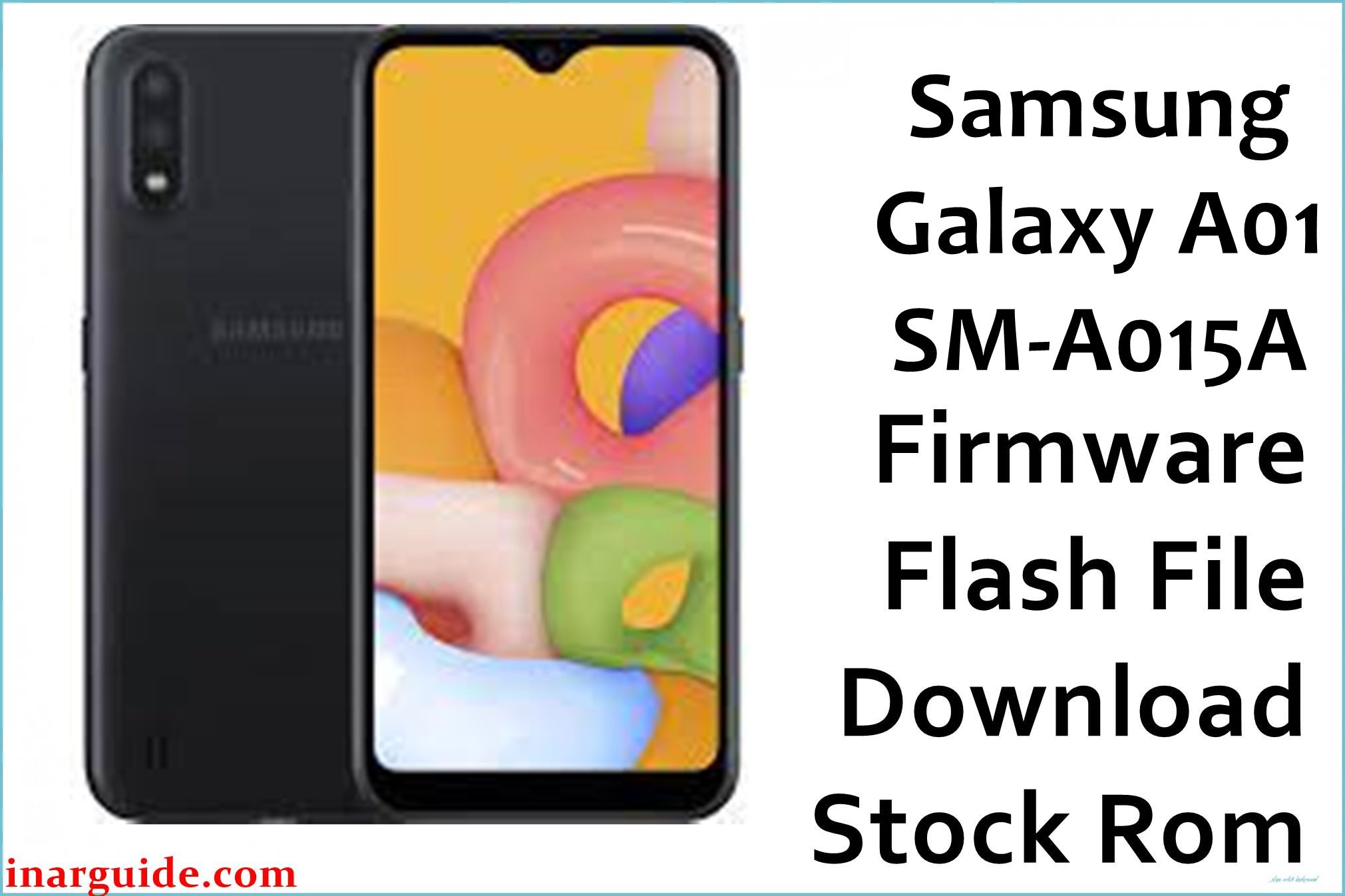 Samsung Galaxy A01 SM A015A 1