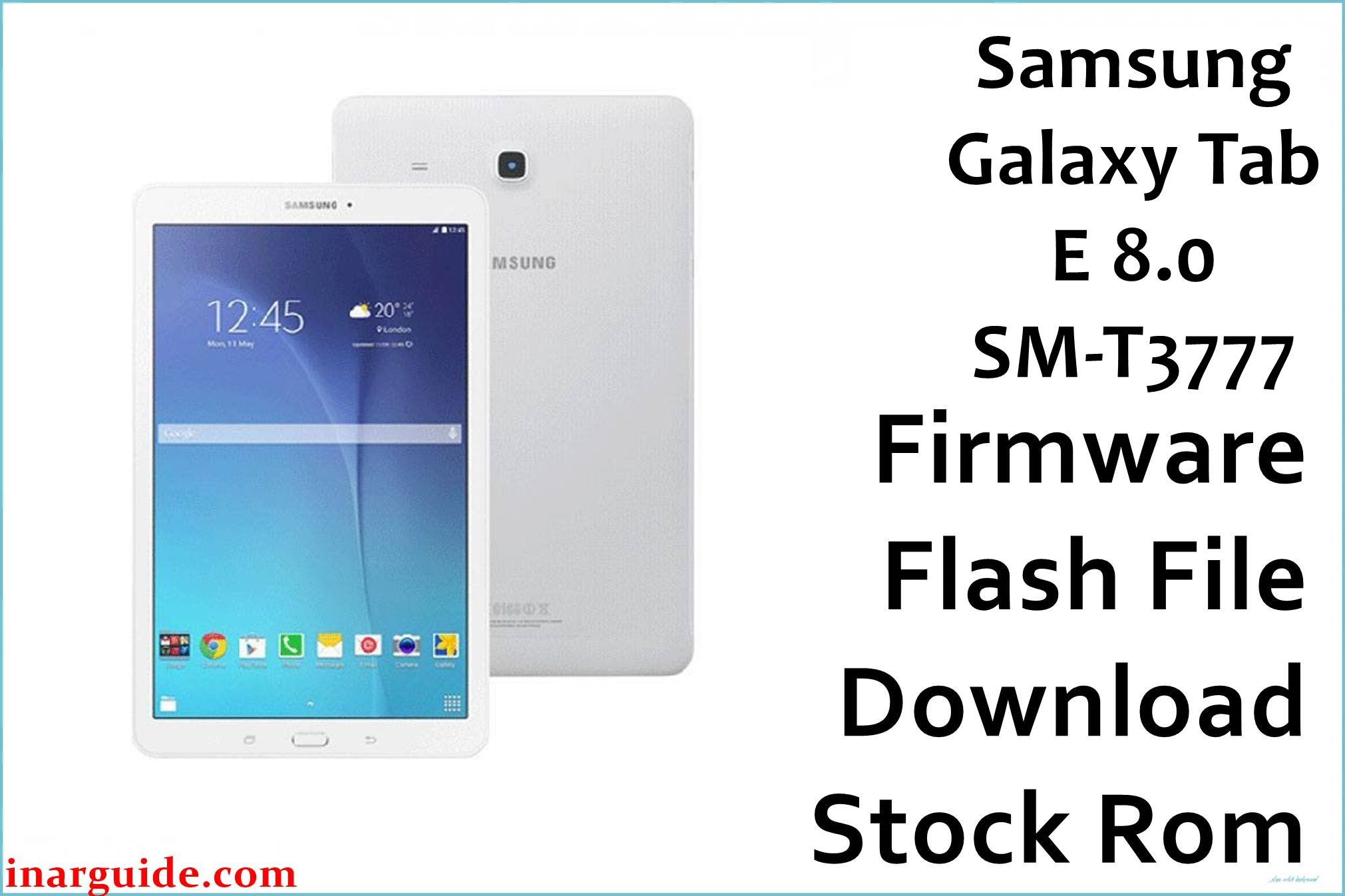 Samsung Galaxy Tab E 8.0 SM T3777