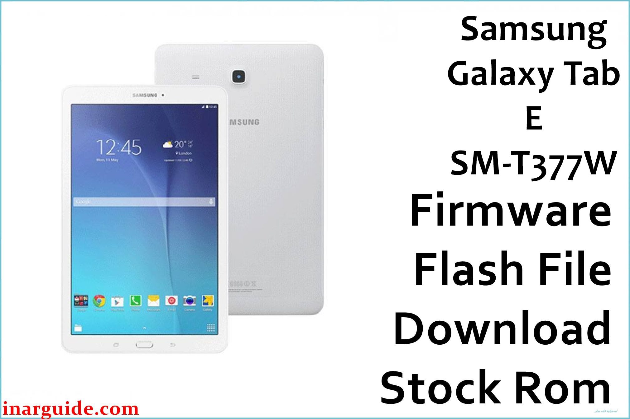 Samsung Galaxy Tab E SM T377W