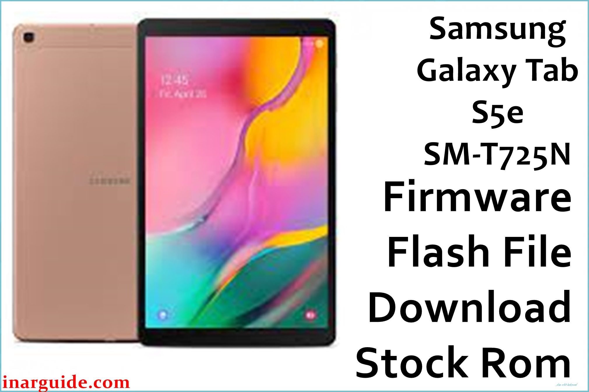 Samsung Galaxy Tab S5e SM T725N