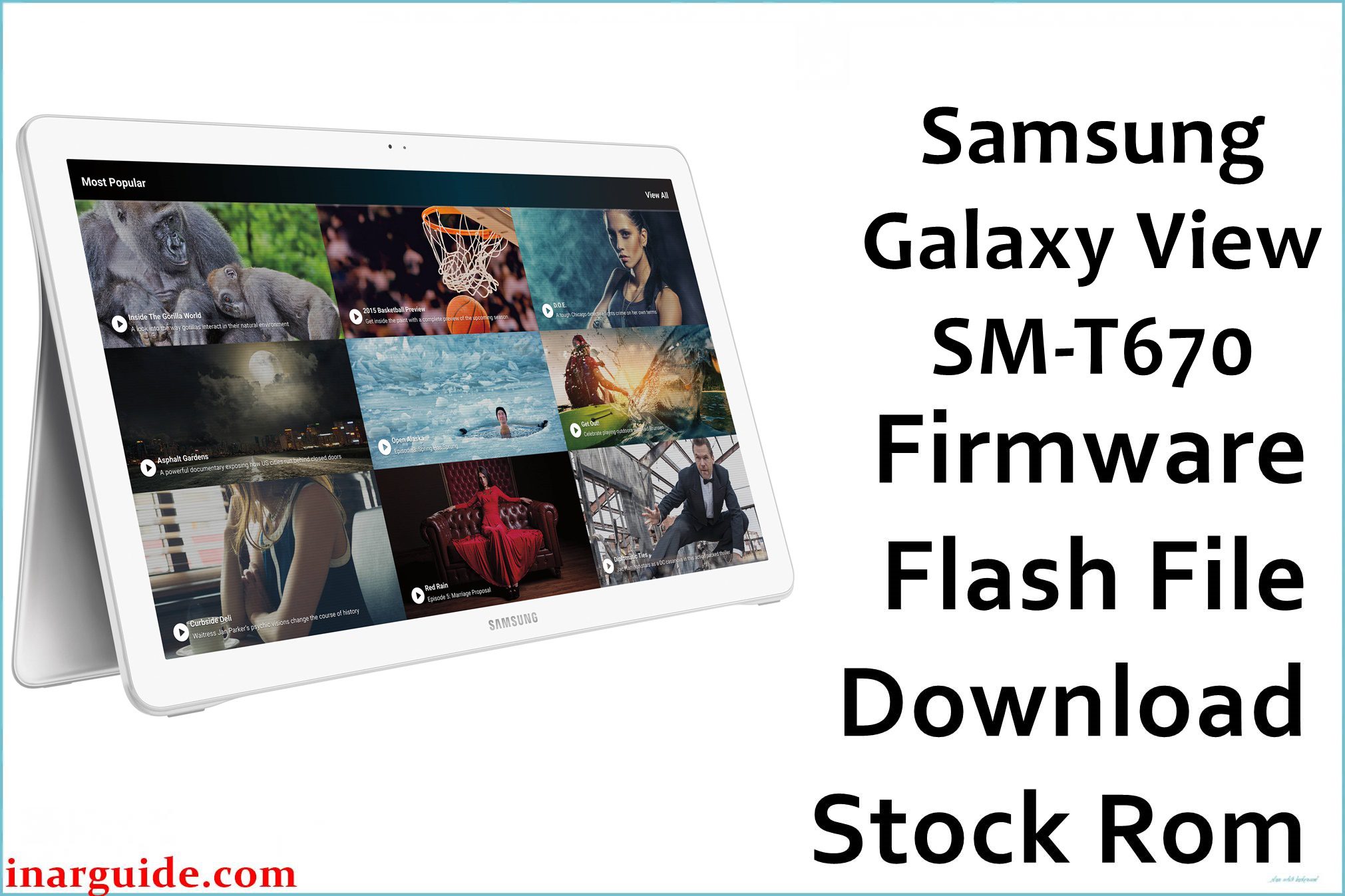 Samsung Galaxy View SM T670