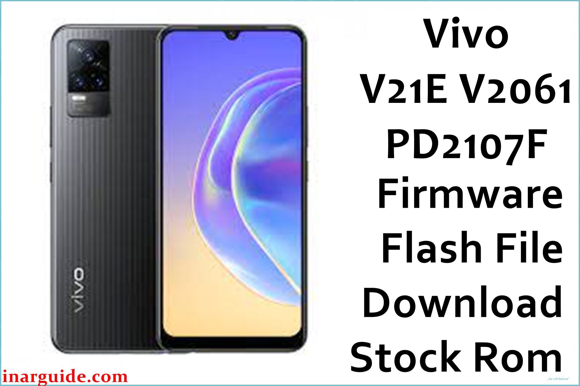 Vivo V21E V2061 PD2107F