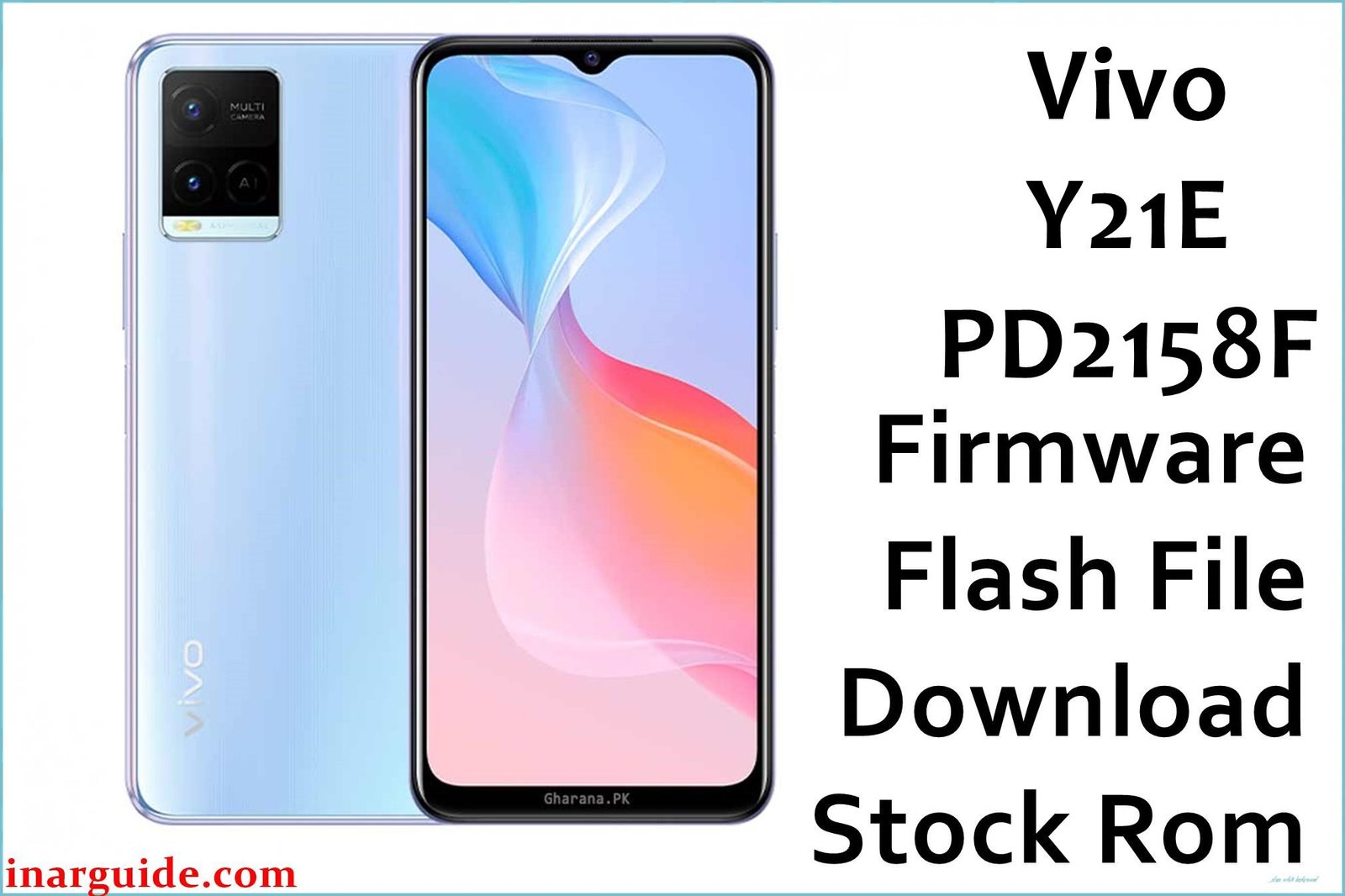 Vivo Y21E PD2158F