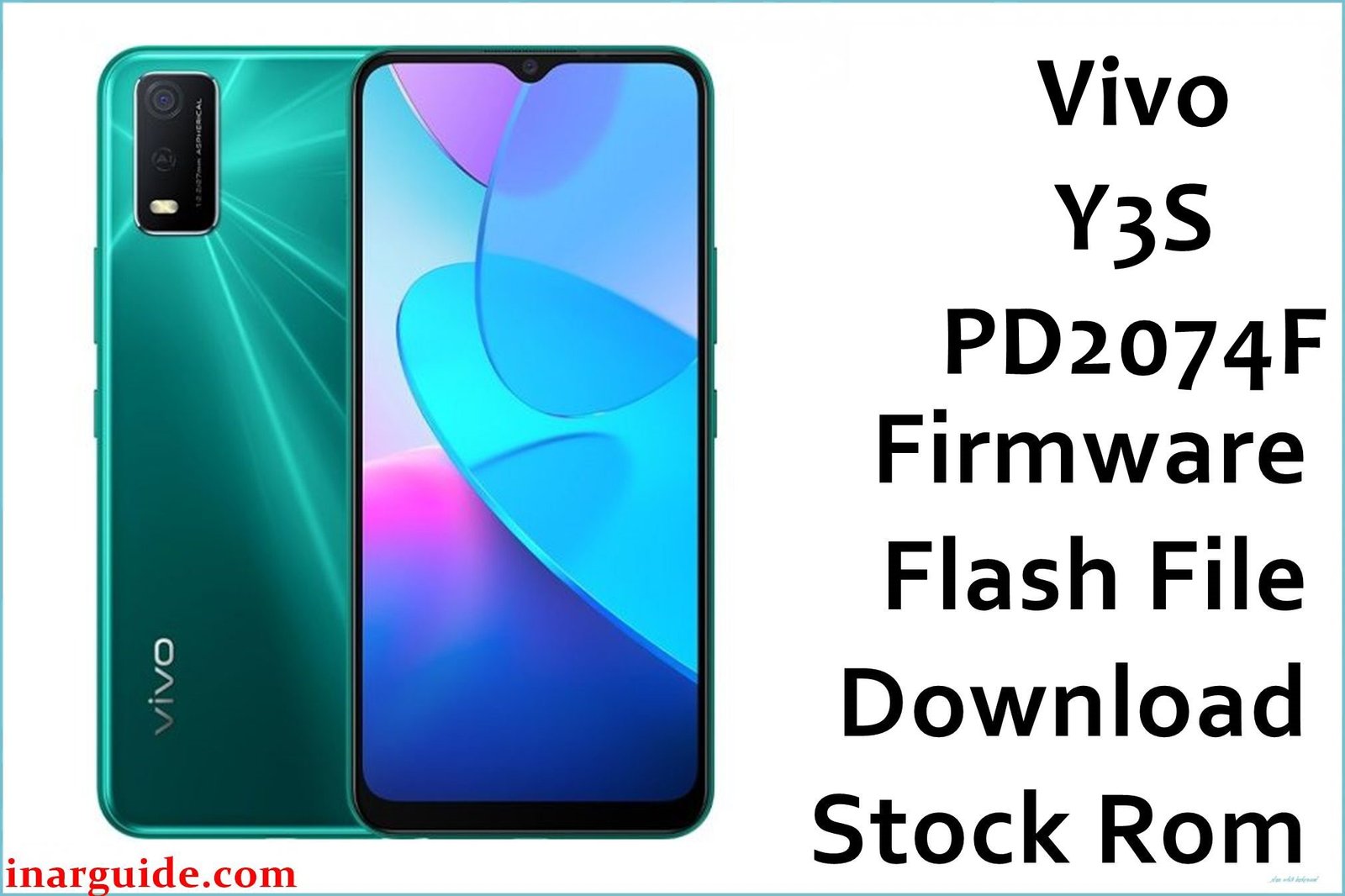 Vivo Y3S PD2074F
