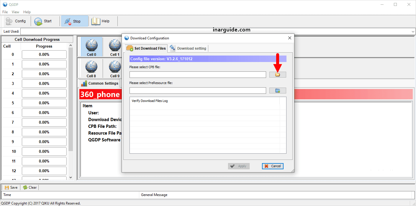 qgdp tool locate firmware