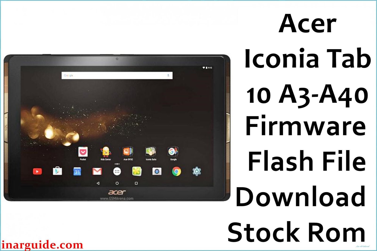 Acer Iconia Tab 10 A3 A40
