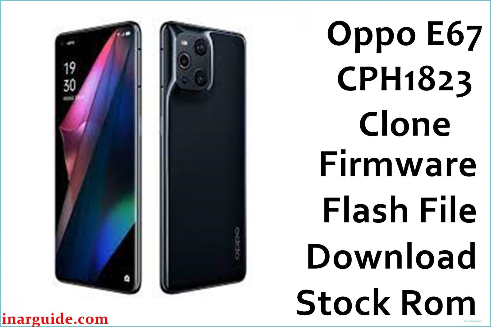 Oppo E67 CPH1823 Clone