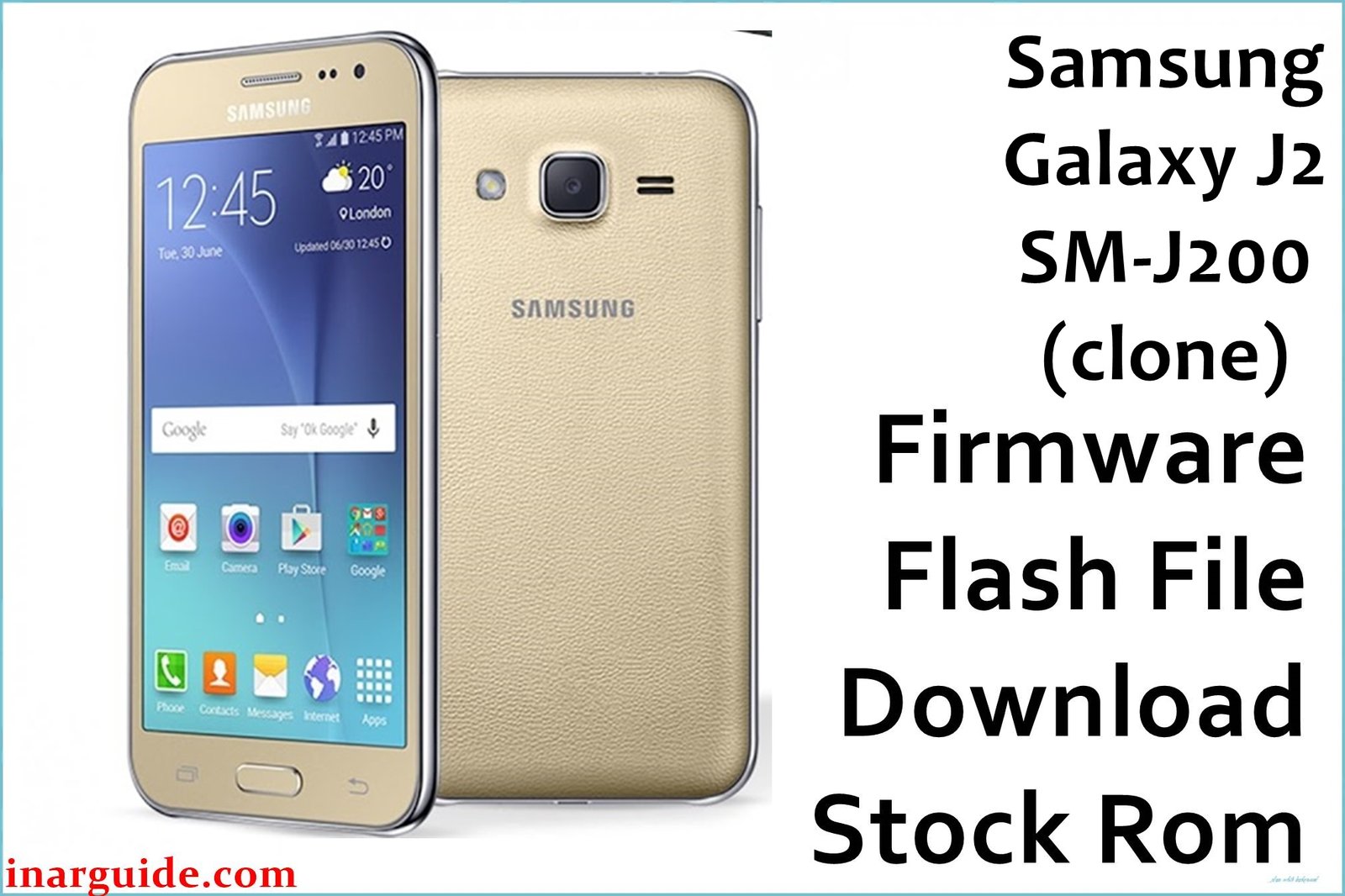 Samsung Galaxy J2 SM J200 clone