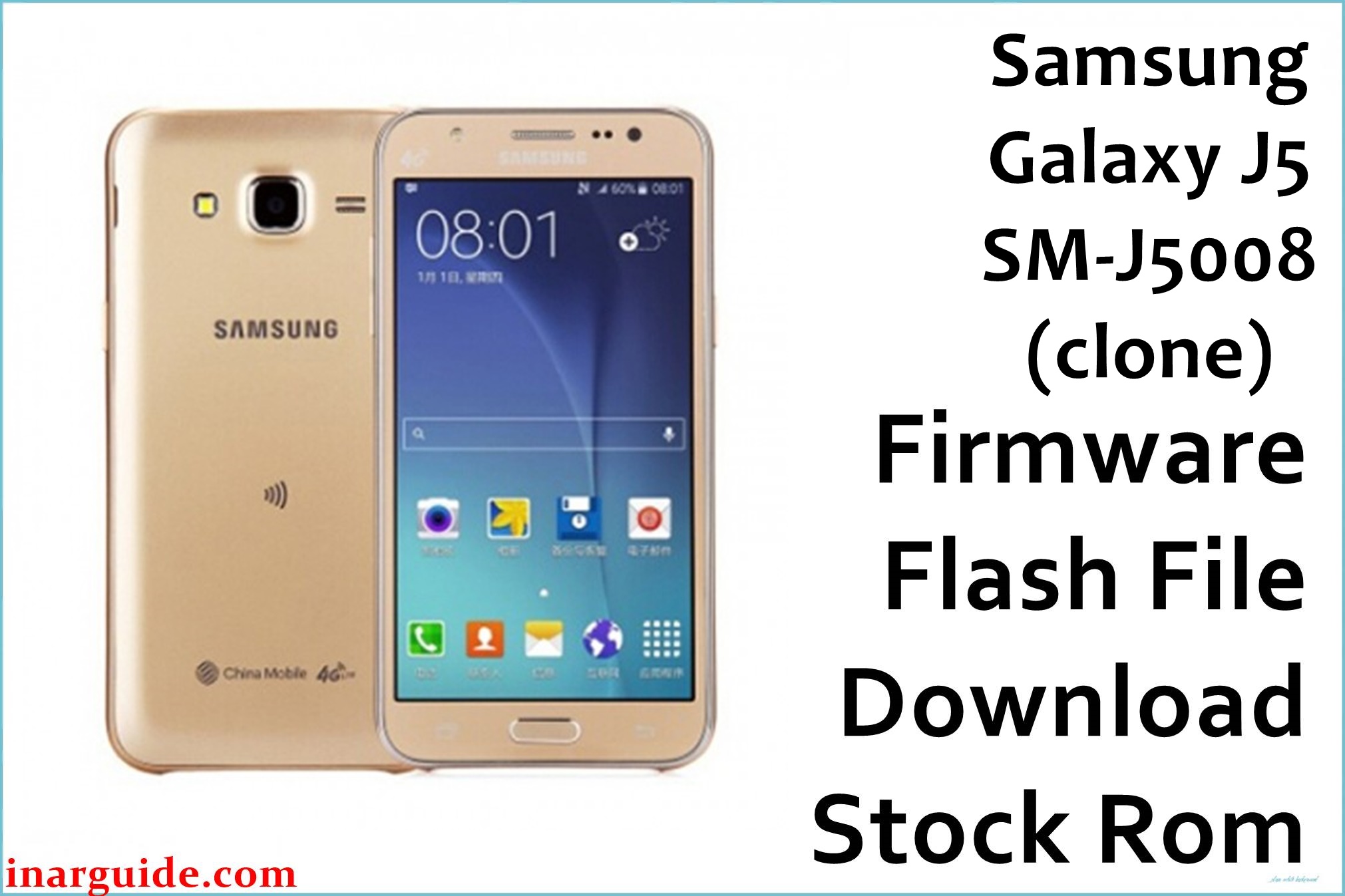Samsung Galaxy J5 SM J5008 clone