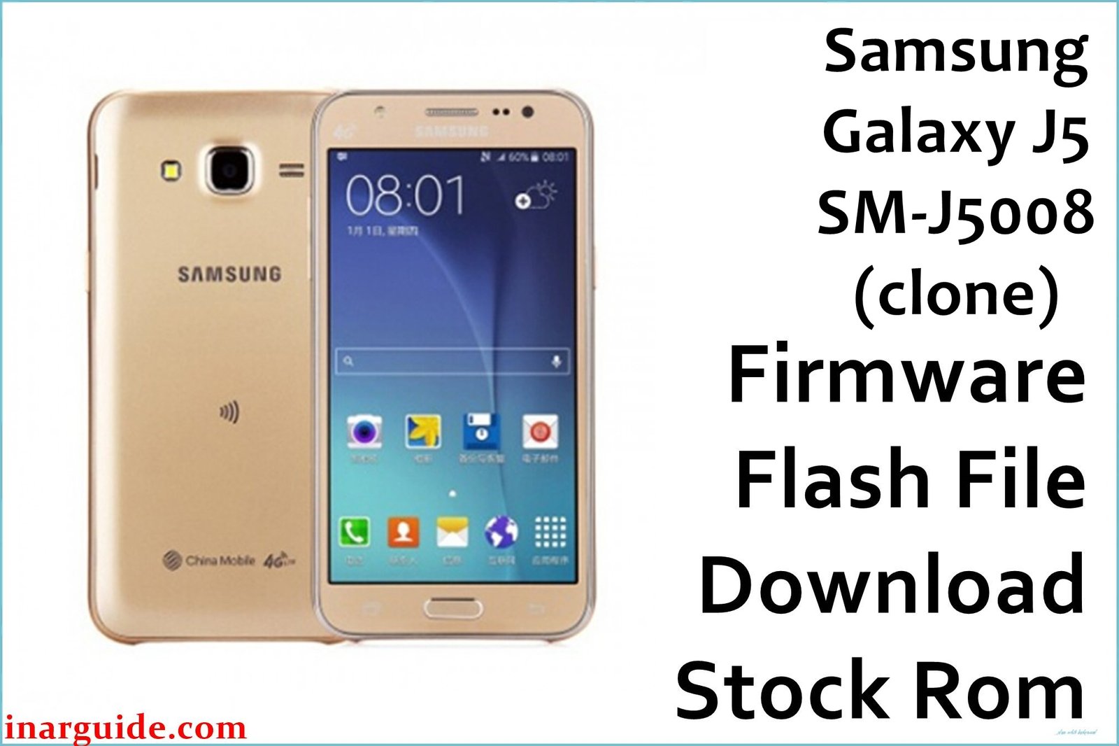 Samsung Galaxy J5 SM J5008 clone