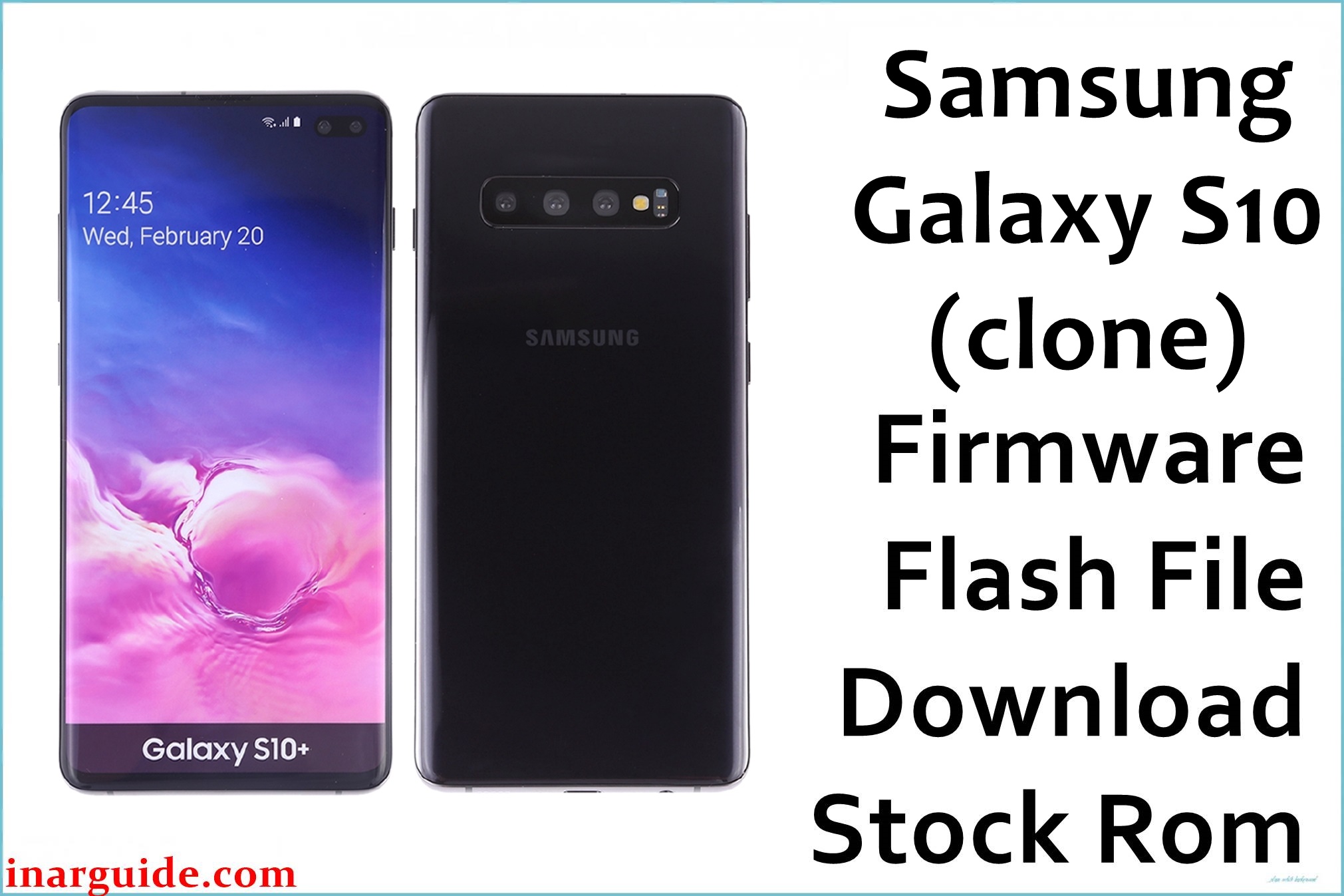 Samsung Galaxy S10 clone