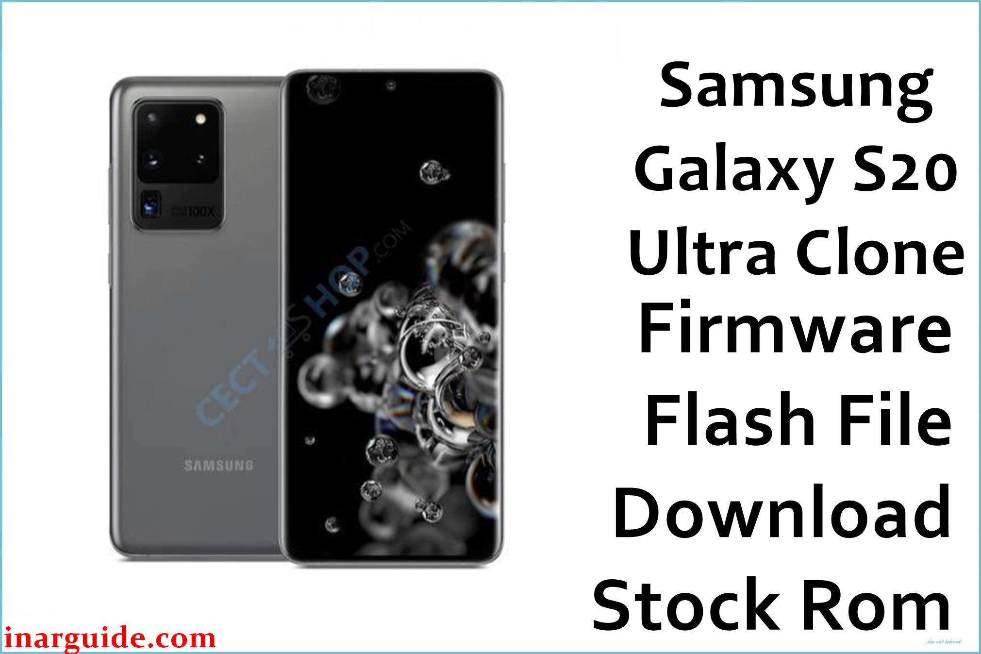 Samsung Galaxy S20 Ultra Clone