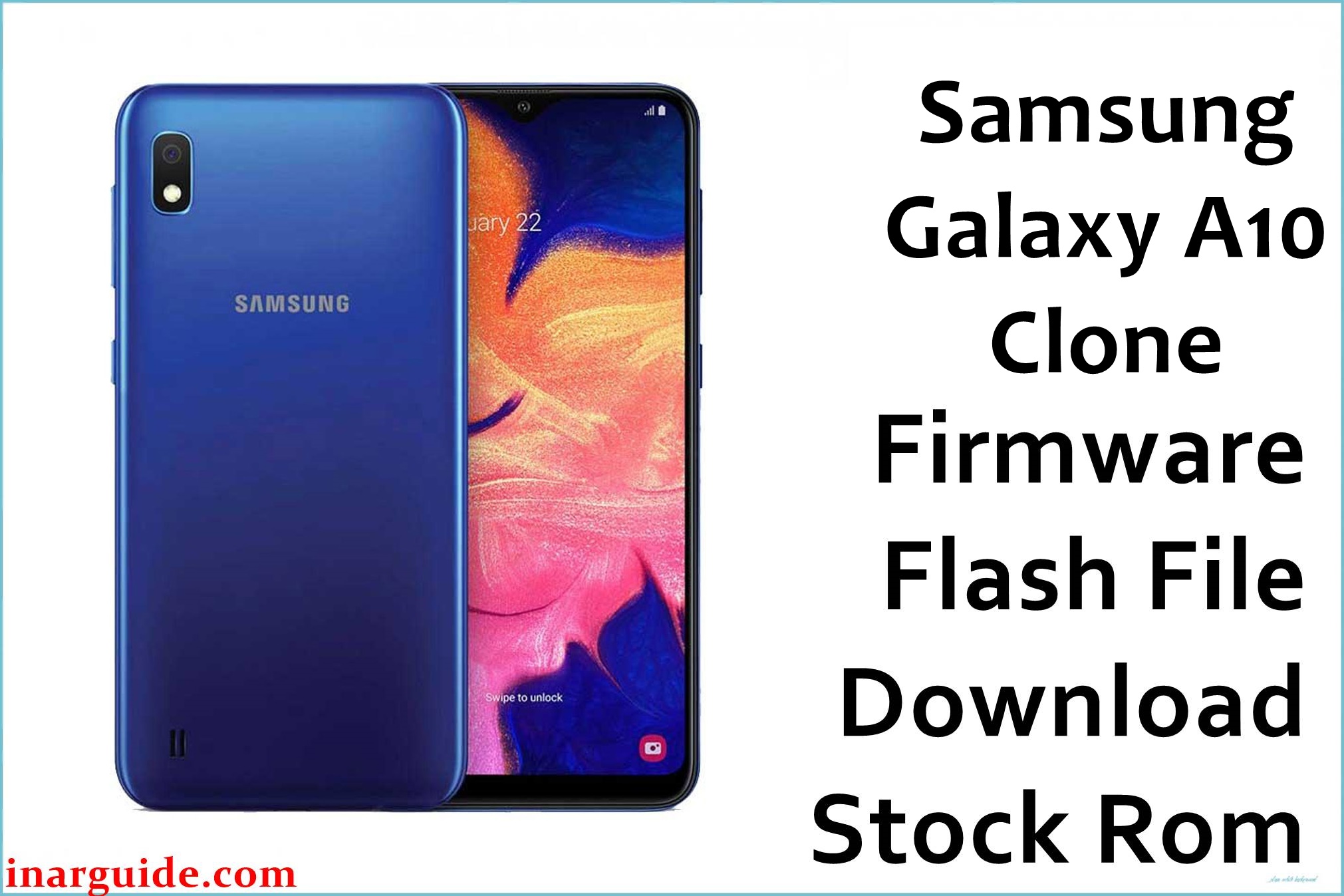Samsung Galay A10 Clone