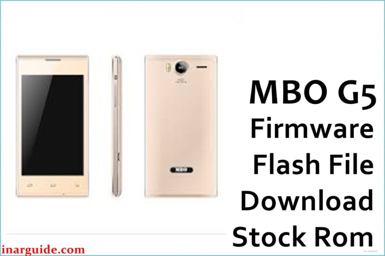MBO G5 Firmware Flash File Download [Stock Rom]