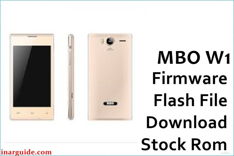 MBO W1 Firmware Flash File Download [Stock Rom]
